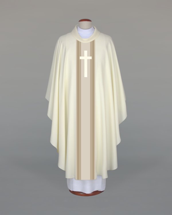 1-517-11 Ornat Alba ecru