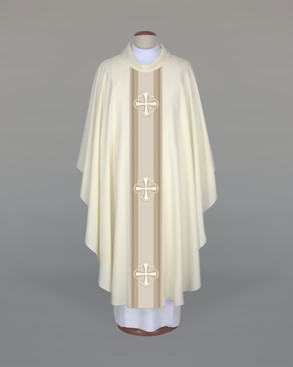 1-518-11 Ornat Alba ecru